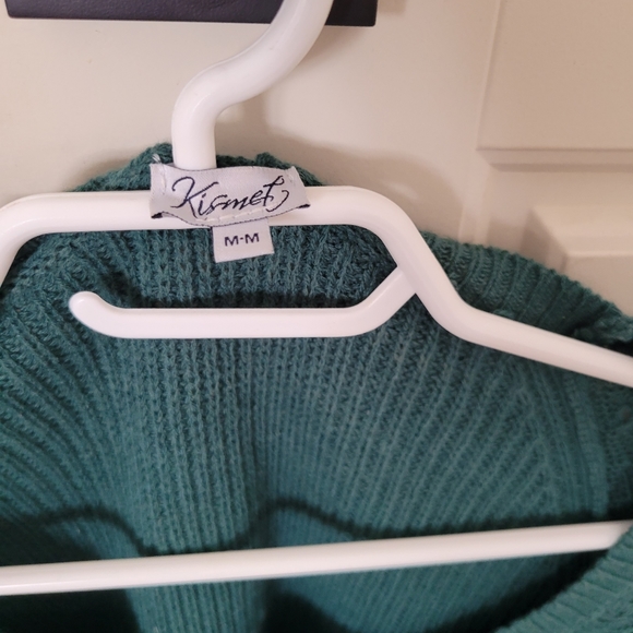 Kismet Sweater, size medium, dark green - Picture 2 of 2
